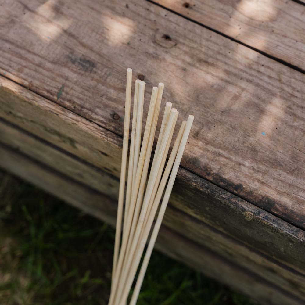 Blomsterpinde. H50 cm 10 stk./bdt.