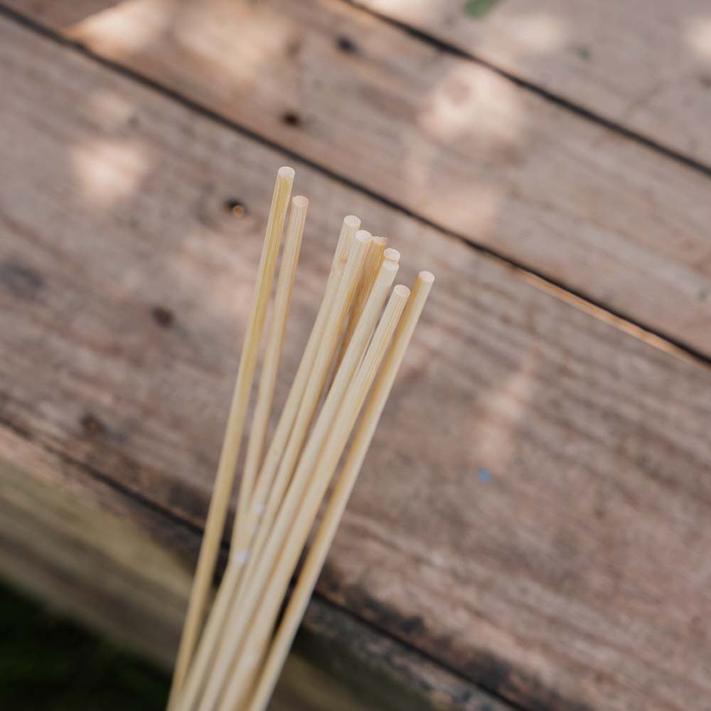 Blomsterpinde. H60 cm 10 stk./bdt.