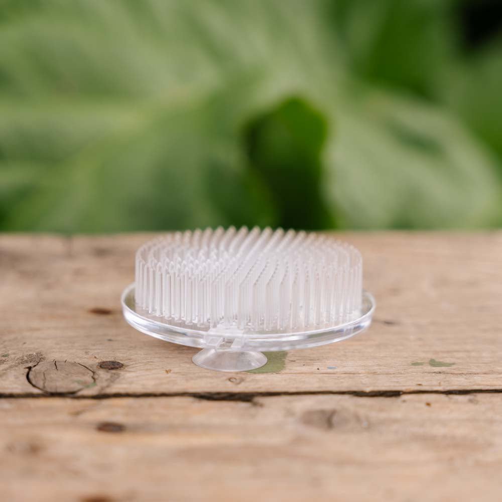 Blomsterhållare, vit (plast), Ø: 6,9 cm