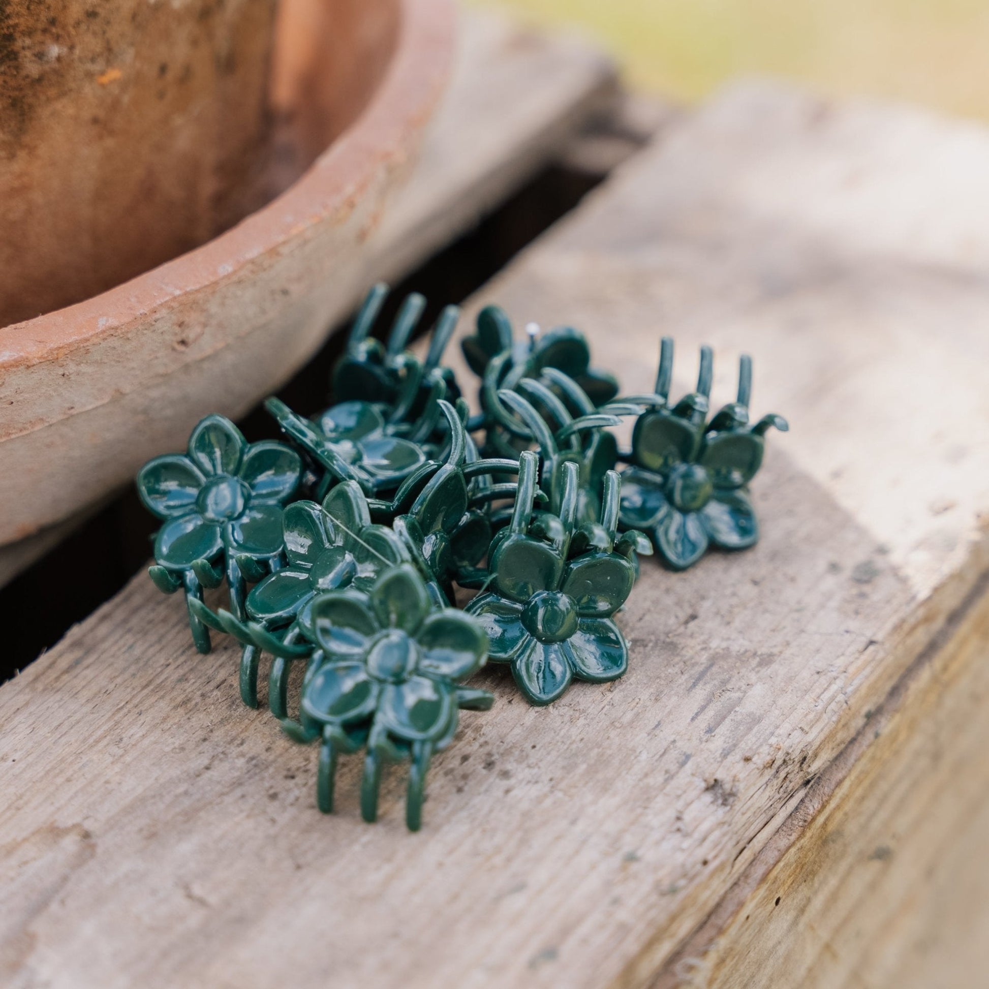 Blomsterklämmor, 10 st.