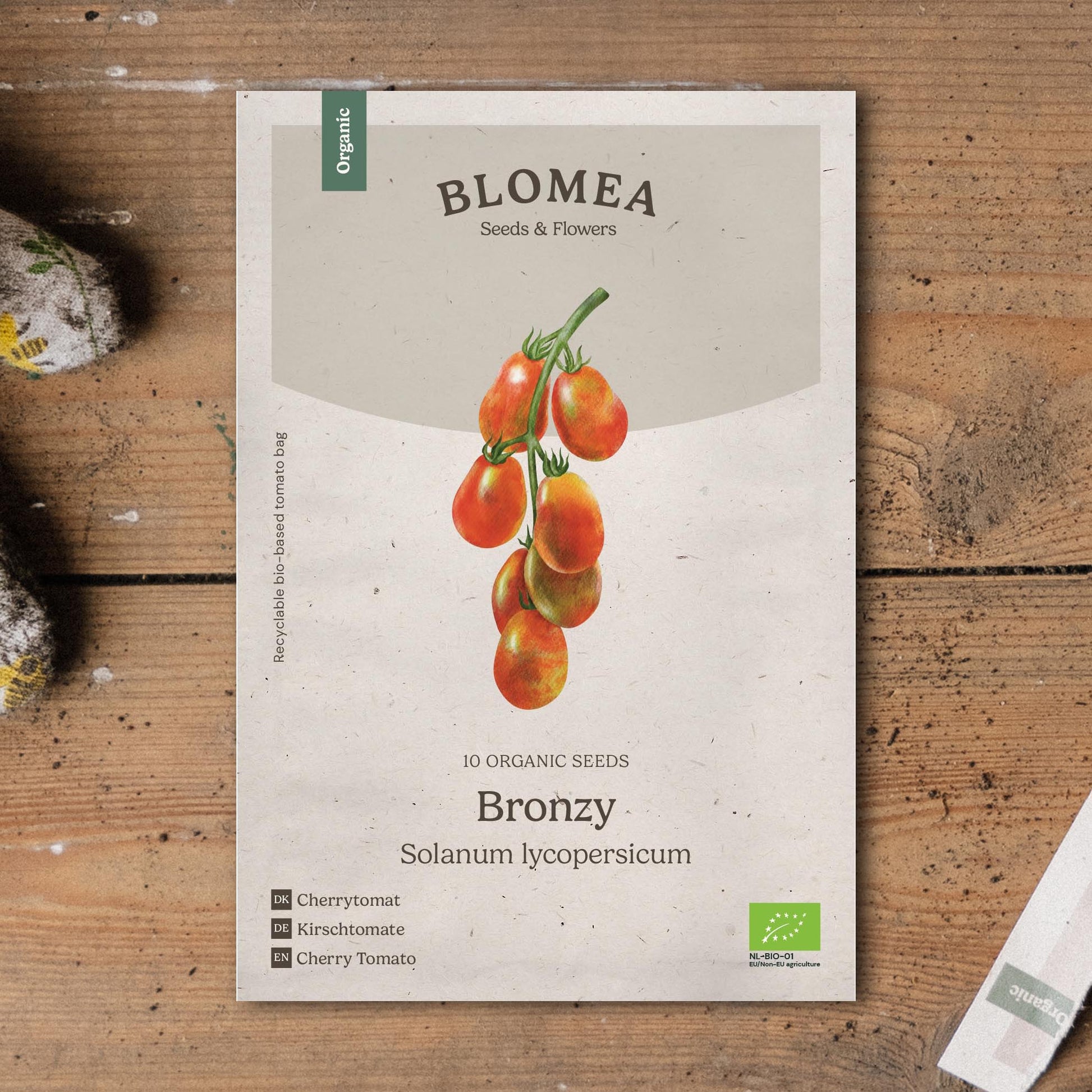 Cherrytomat frø 'Bronzy' - 10 Økologiske Frø