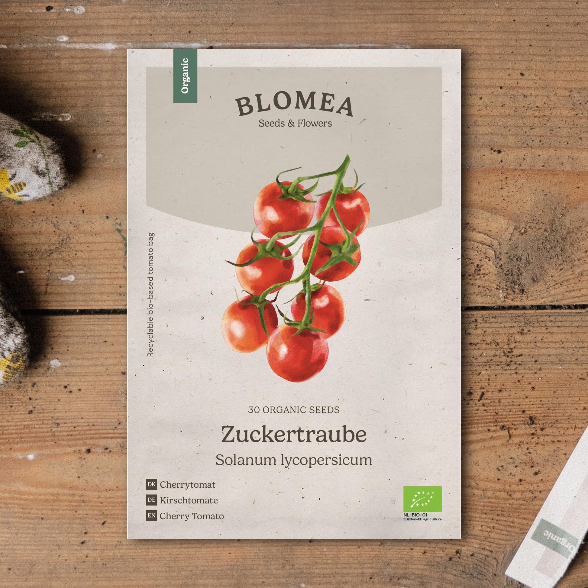 Cherrytomatfrø 'Zuckertraube' - 30 Økologiske Frø