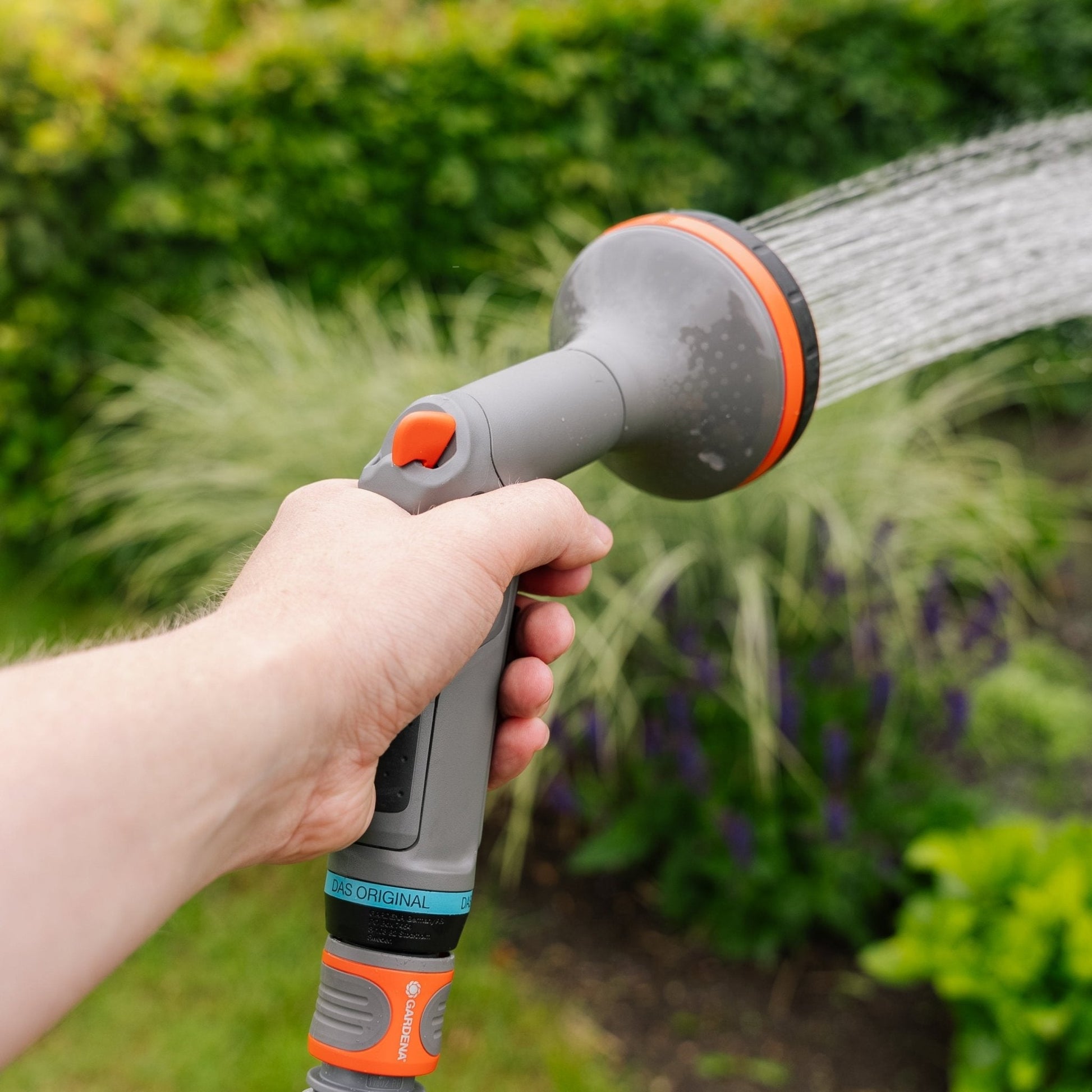 Comfort duschpistol för rabatter