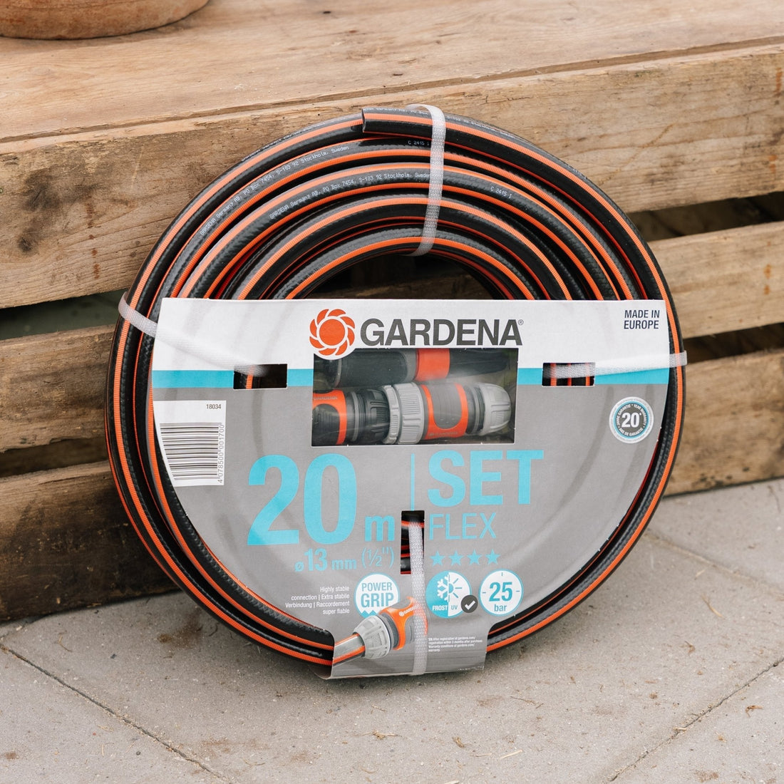 Comfort FLEX slang 13 mm (1/2") 20 m med systemdelar