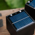 Cube up and down solar lampe 2 pak