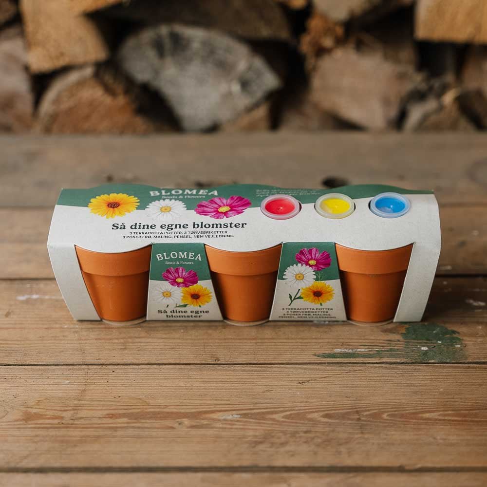 Den kreative blomsterpakke