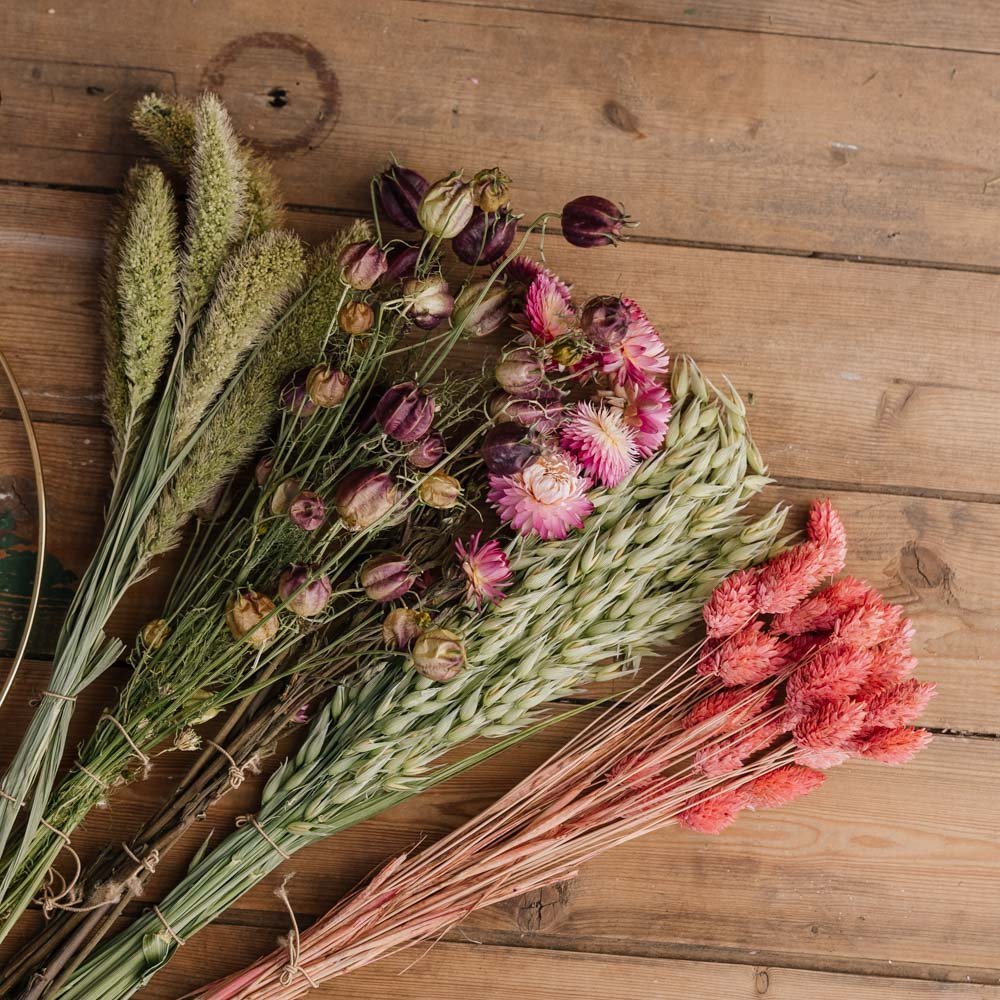 DIY Box Isabella, Evighetsbuketter med ringar