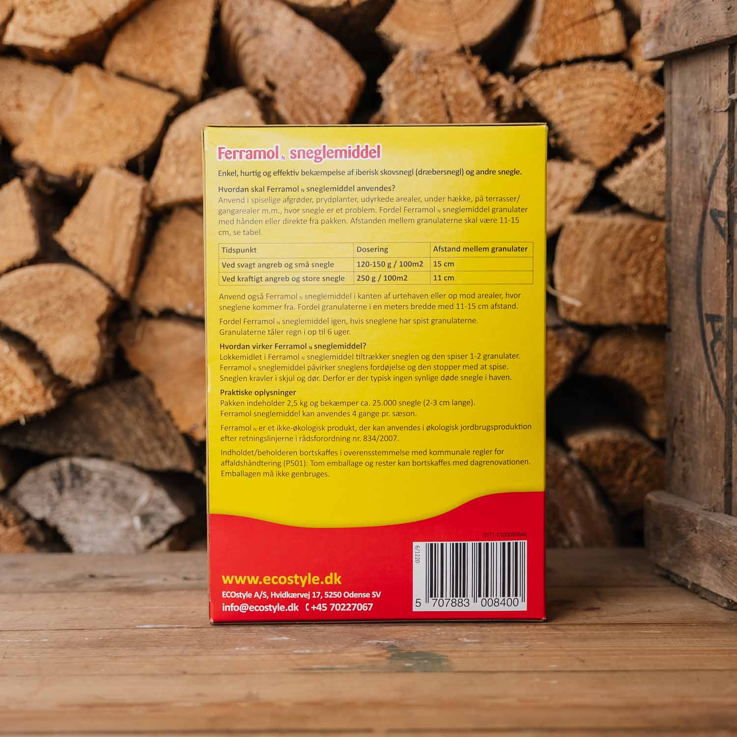 ECOstyle Ferramol sneglemiddel 2500g