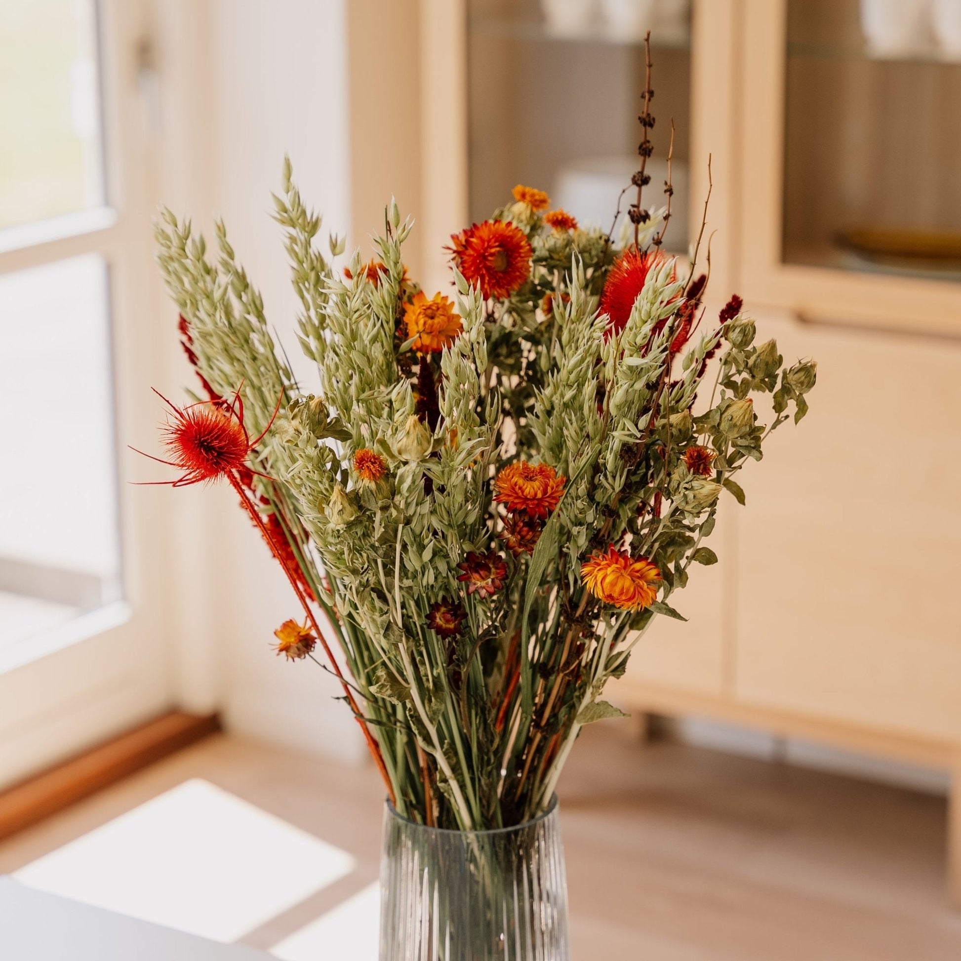 Evighetsbukett, Månsken, H: 55 cm