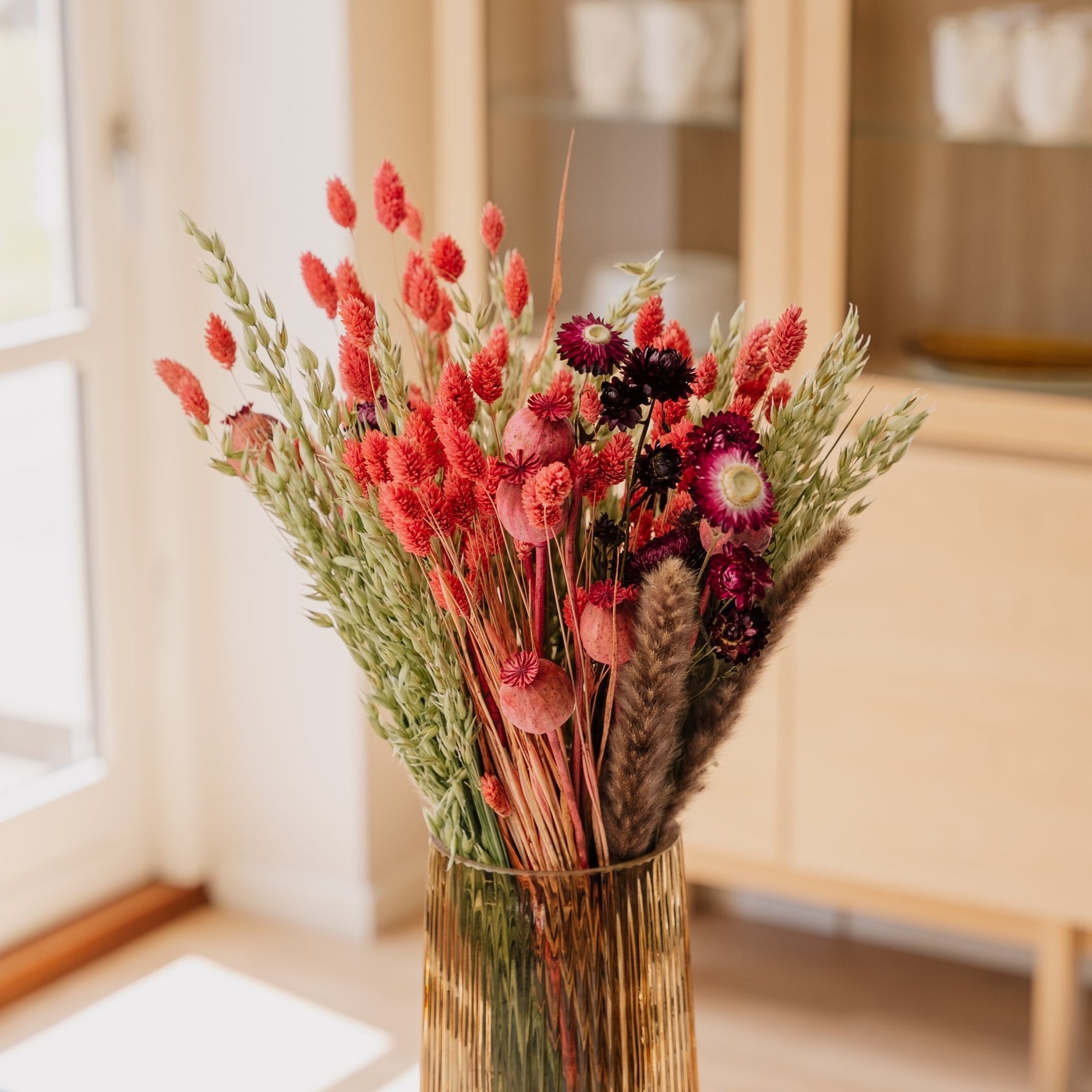 Evighetsbukett, Solsken, H: 55 cm