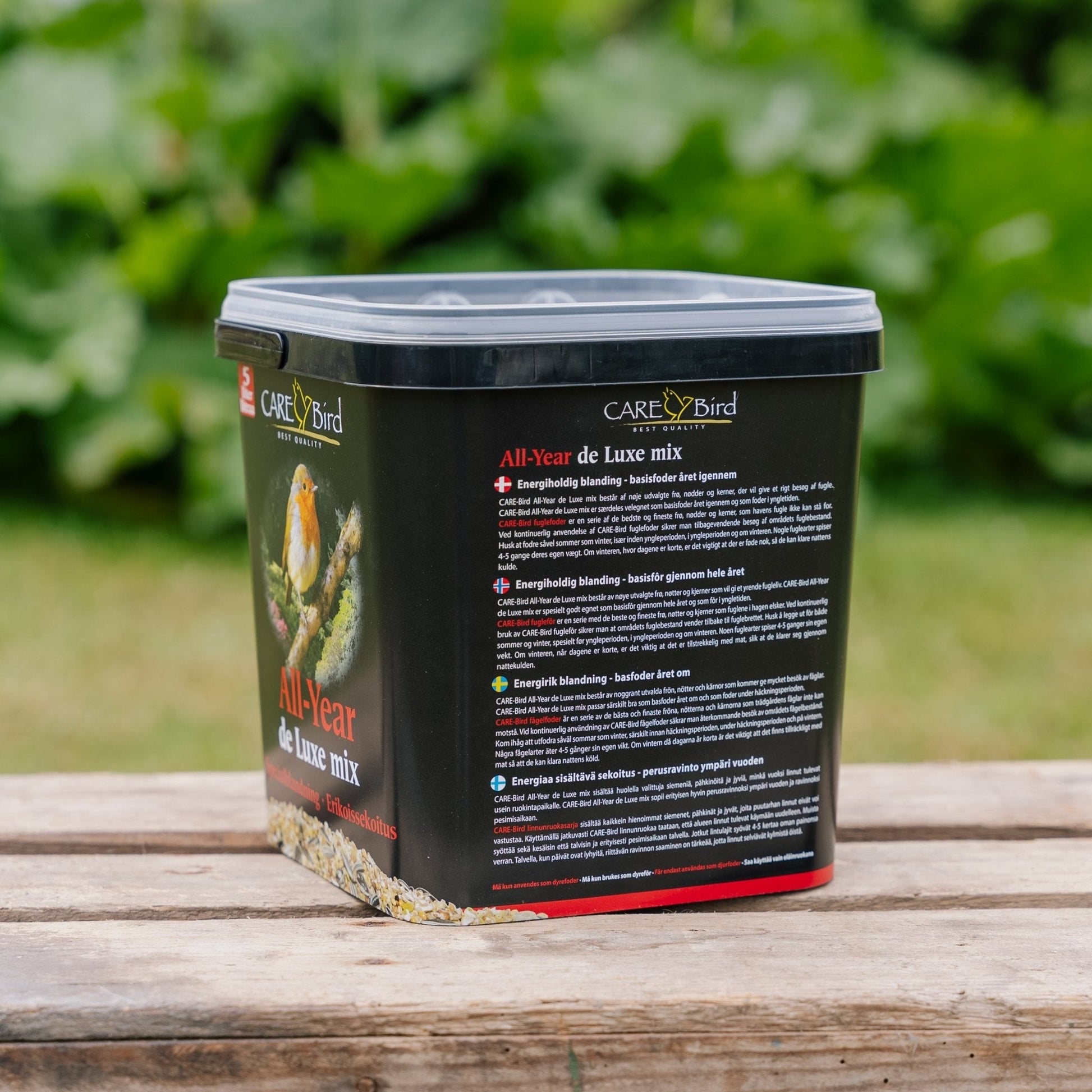 Fågelfoder, All Year de Luxe mix, 5 L