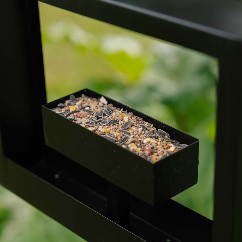 Foderstation firkantet, L: 30 cm B: 6 cm H: 23 cm