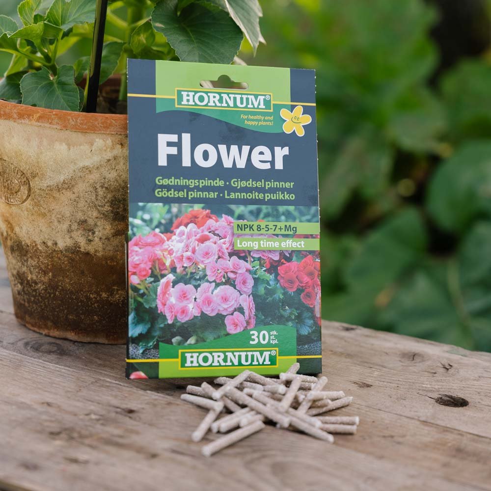 Gødningspinde, Flower, BD 30 stk.