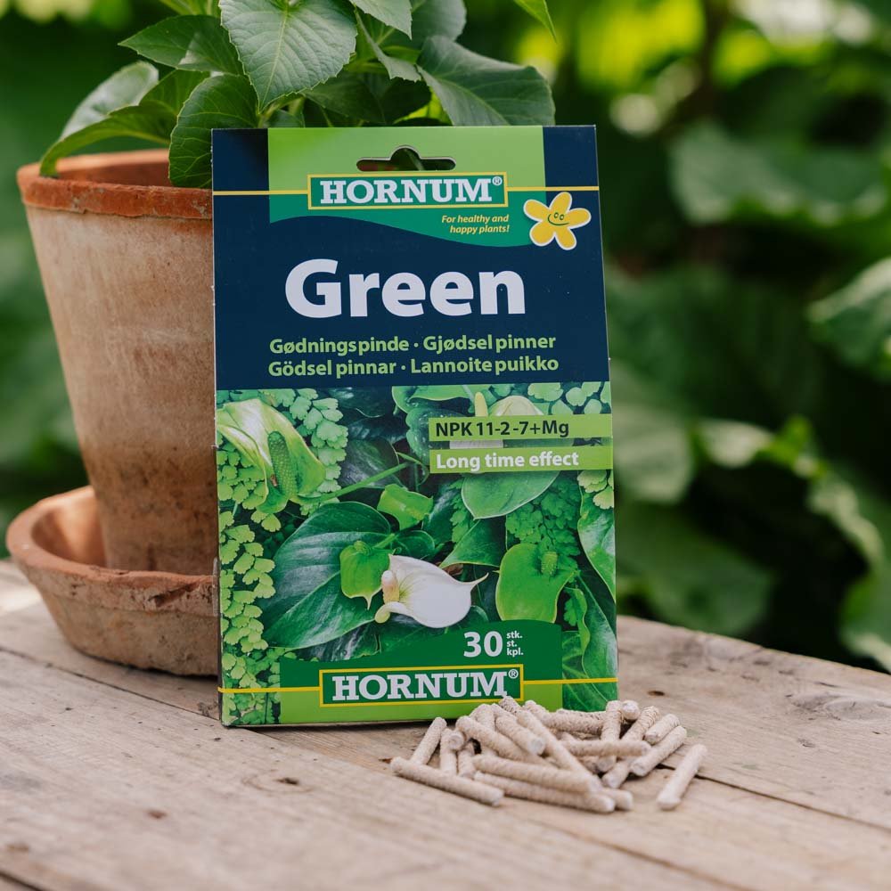 Gødningspinde ‒ Green, BD 30 stk.