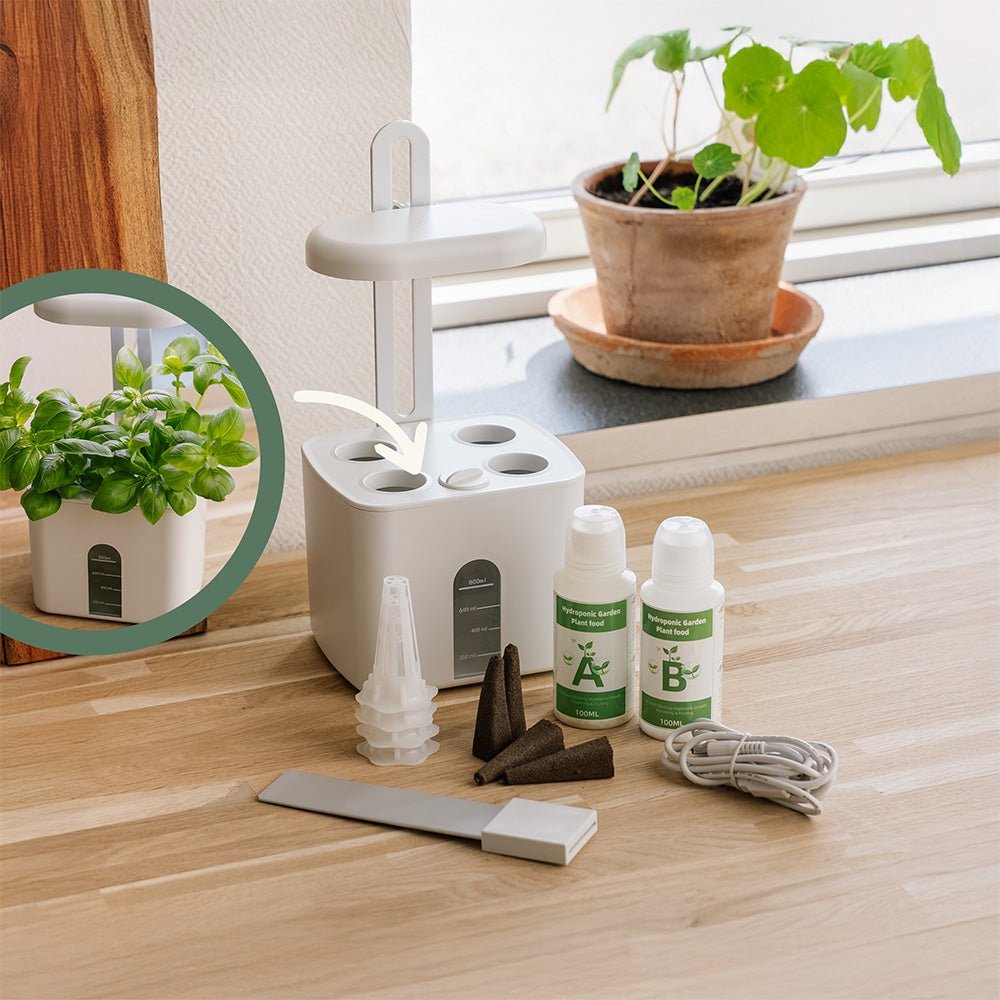 Inomhus köksträdgård, liten