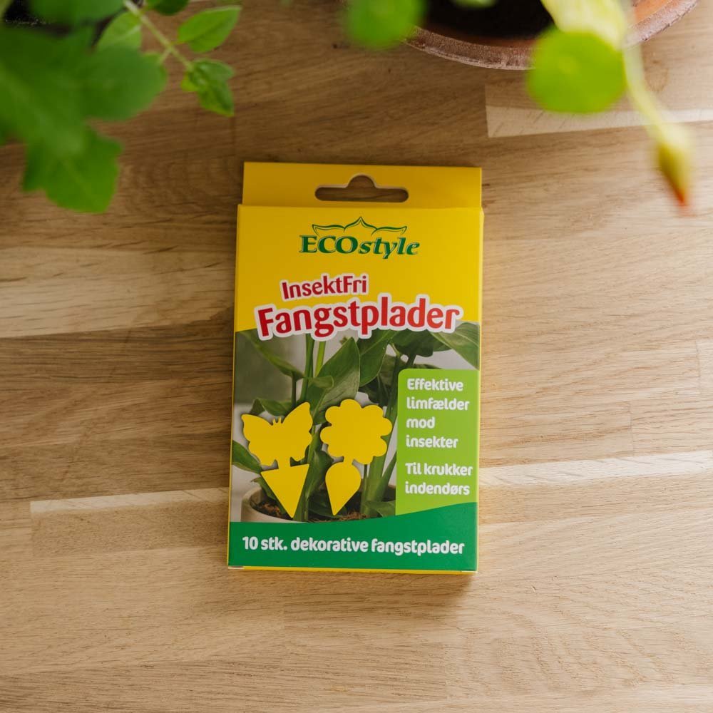 InsektFri Fångstplattor med motiv, 10 st.