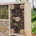 Insektshotell, stort, L: 12 cm B: 50 cm H: 38 cm