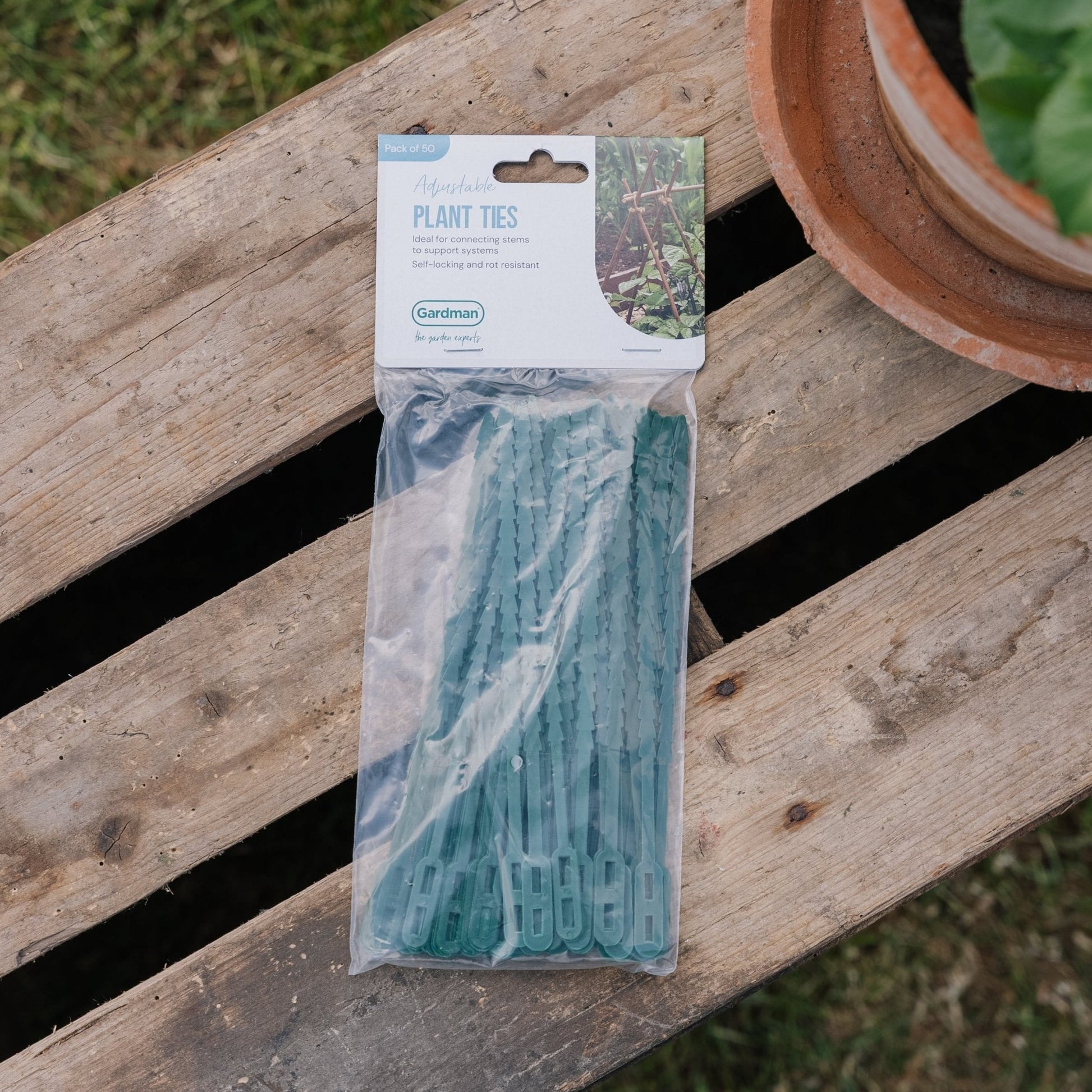 Justerbara växtband, 50 st.