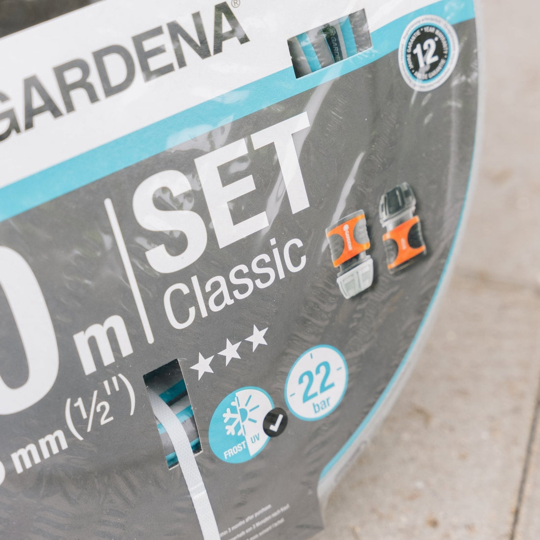 Klassisk slangset 13 mm (1/2") 20 m