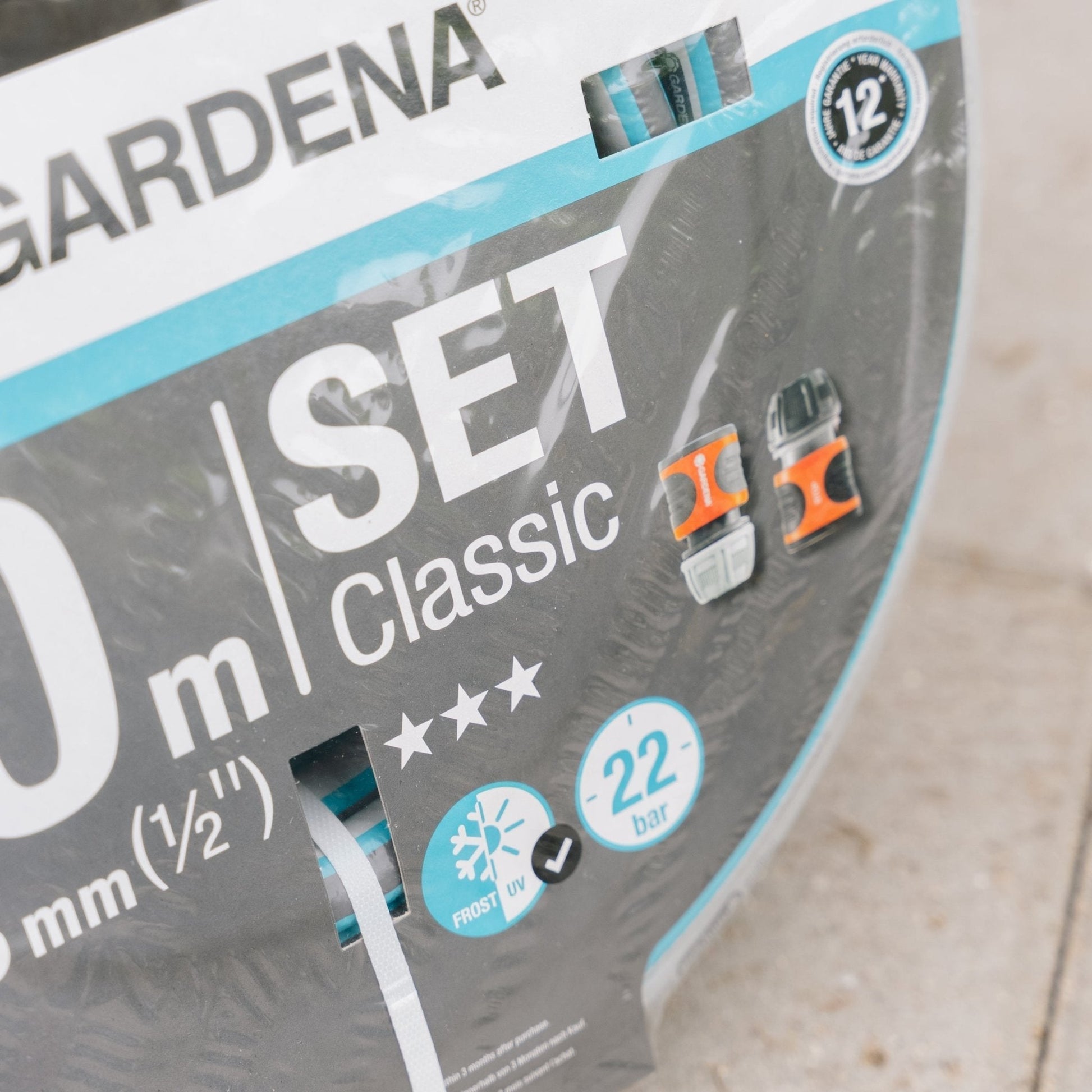 Klassisk slangset 13 mm (1/2") 20 m