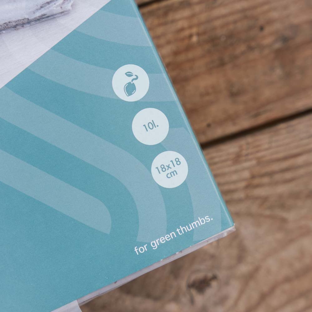 Kokosflis 10 liter, 18x18 cm