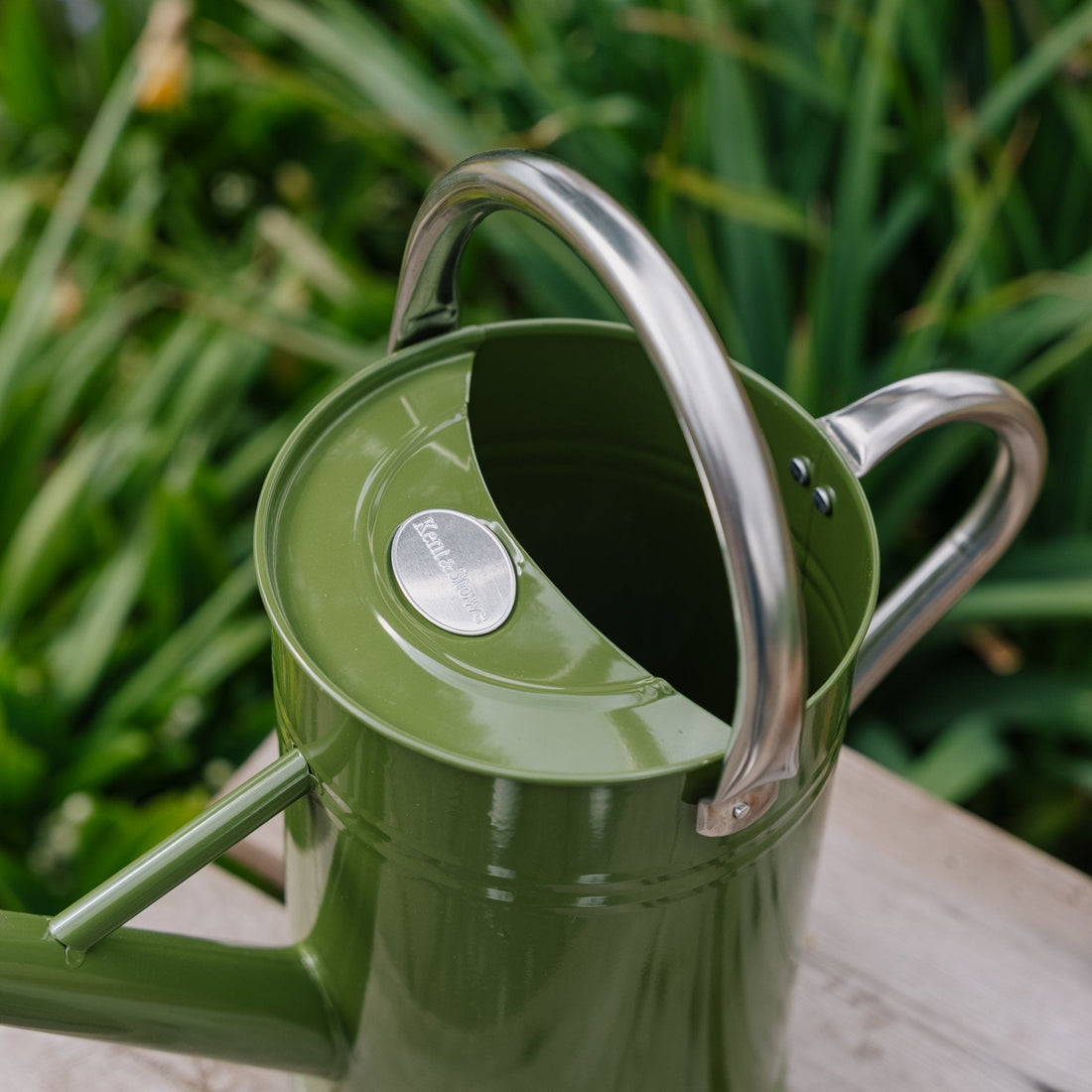 Metalvandkande, 4,5 L, tweedgrøn