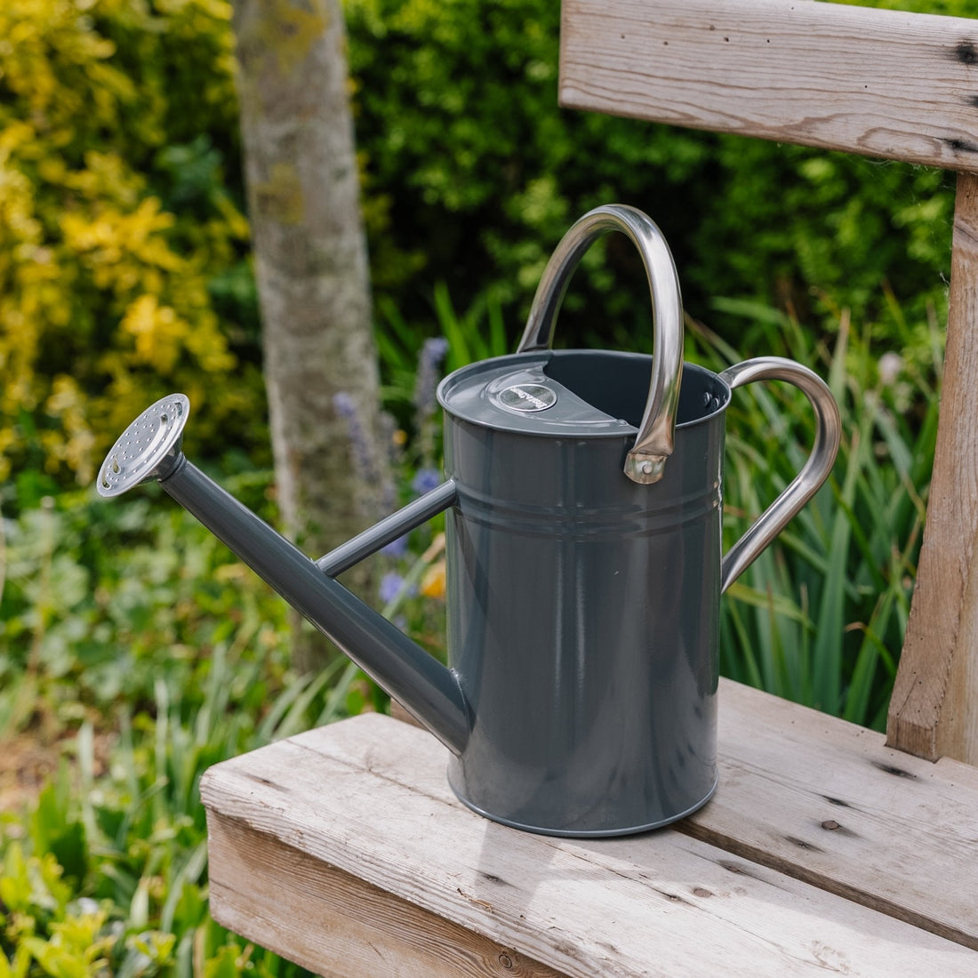 Metalvandkande, 4,5 L, kølig grå
