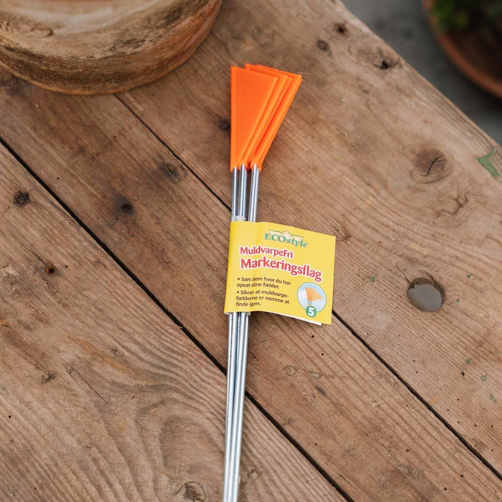 MuldvarpeFri Markeringsflag 5 stk.