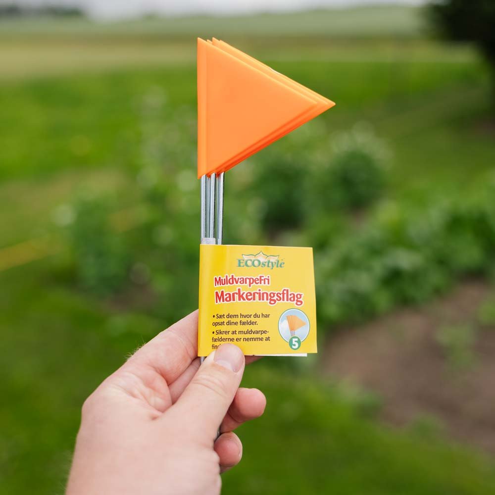 MuldvarpeFri Markeringsflag 5 stk.