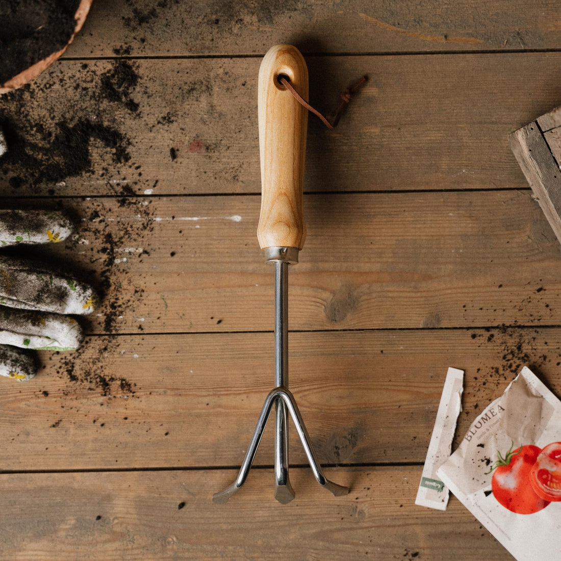 Planteringskratta i stål