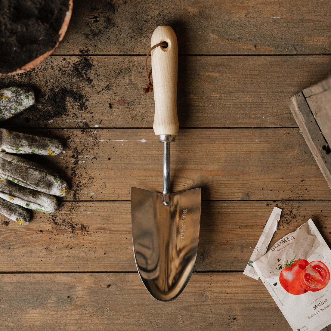 Planteskovl bred model