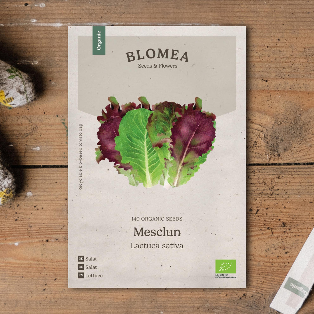 Salladsmix frö 'Mesclun' - 140 Ekologiska Frön