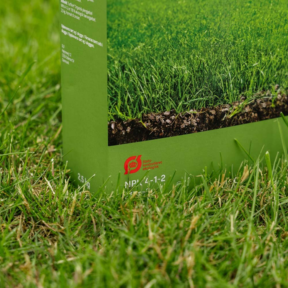 Turfline Organisk plænegødning 4‒1‒2 ‒ 2,5 kg