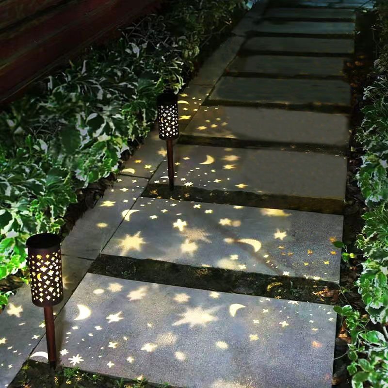 Zira solar lanterne m. mønster 2 pak