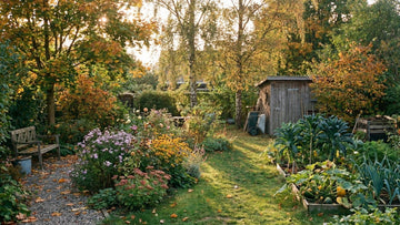 Trädgården i september - Blanda Frön