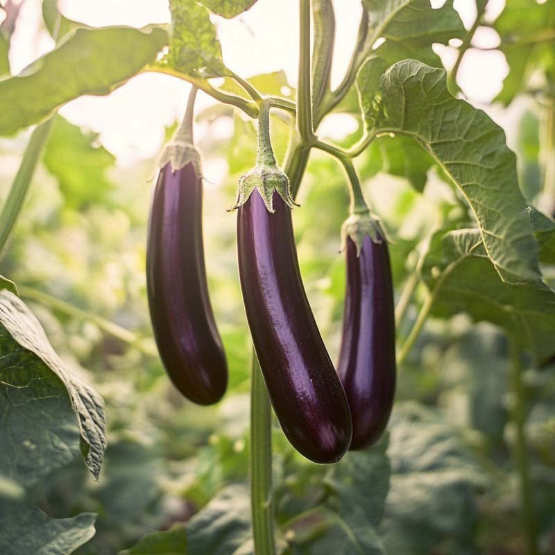 Aubergine frön 'De Barbentane' - 20 Ekologiska Frön