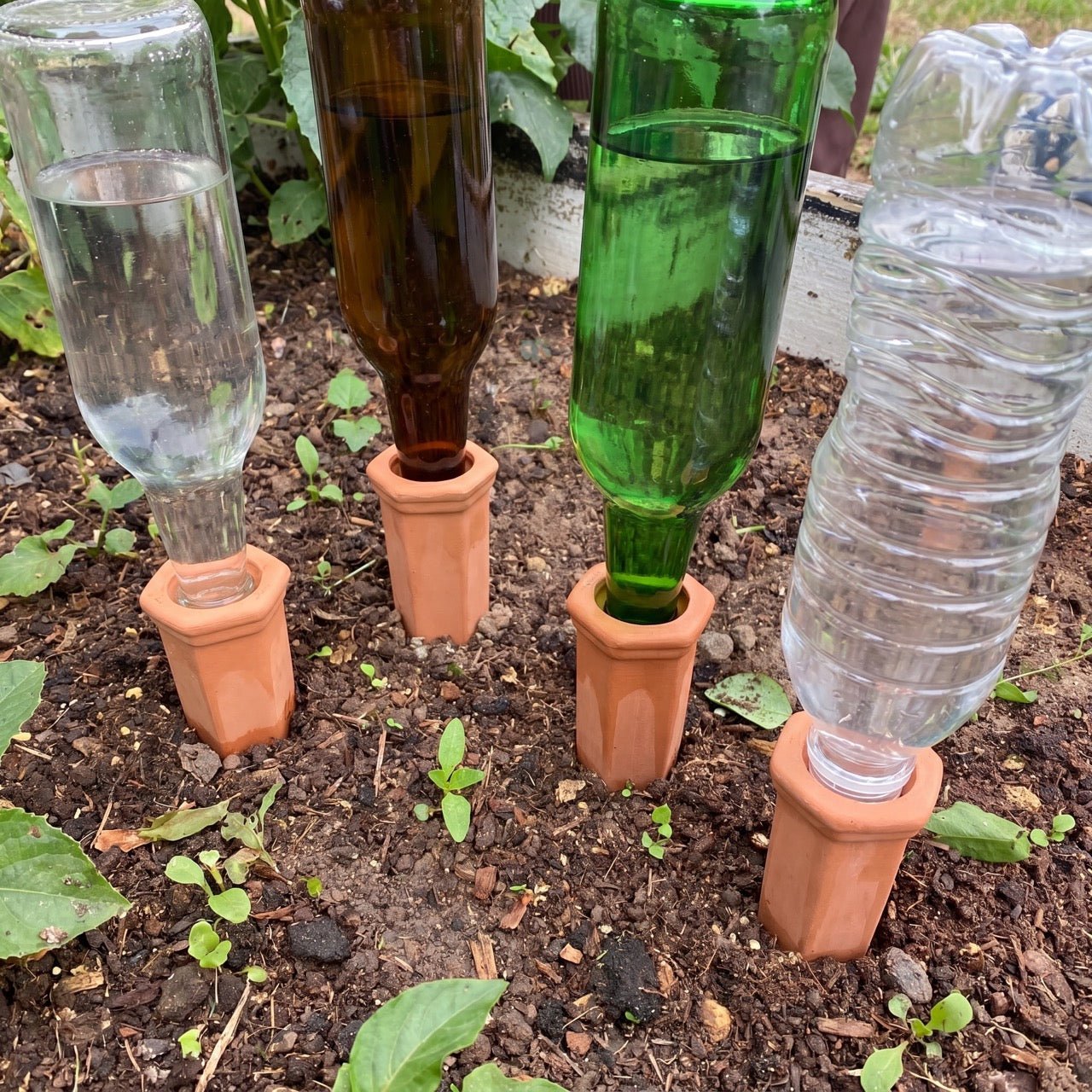 Bevattningsspjut i terrakotta (4 st.)