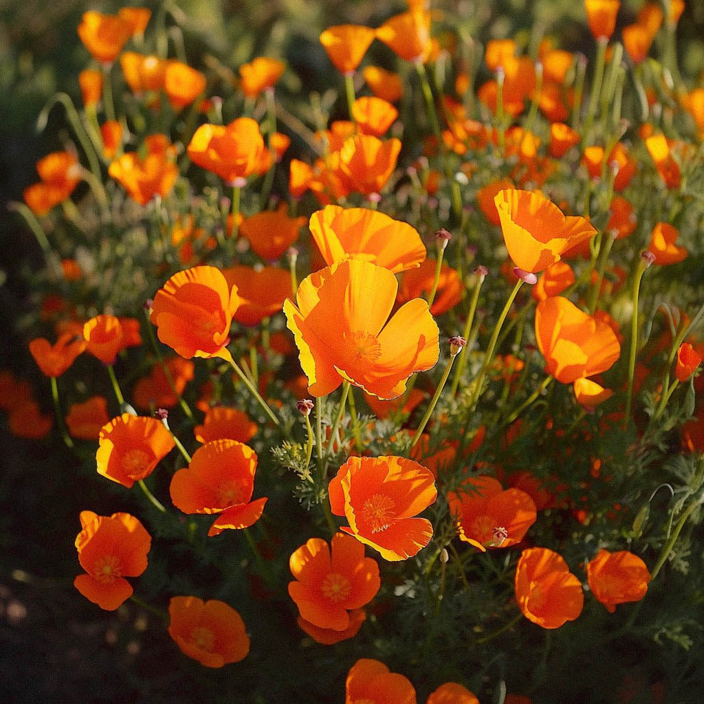 Californisk Valmuefrø - 100 Økologiske Frø