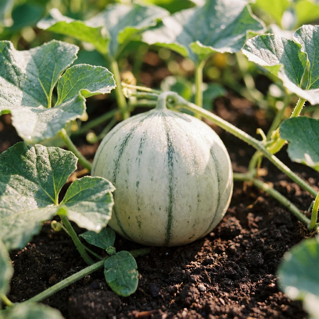 Cantaloupemelonfrön 'Murrmel' - 5 Ekologiska frön