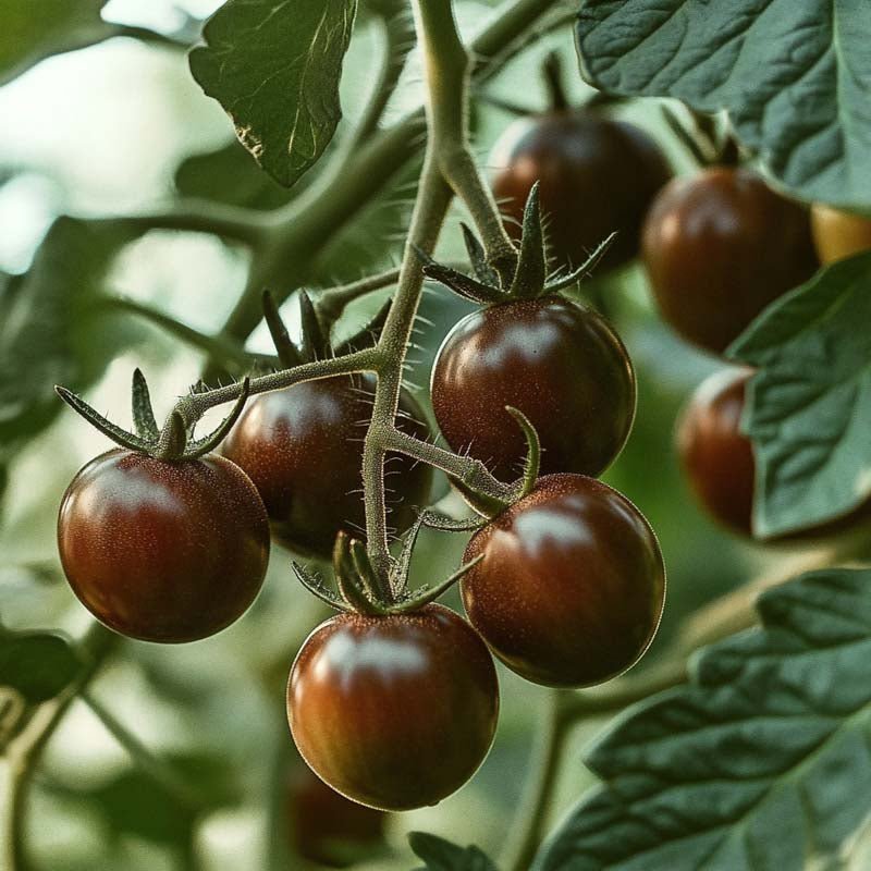 Cherrytomat frø 'Black Cherry' - 10 Økologiske Frø