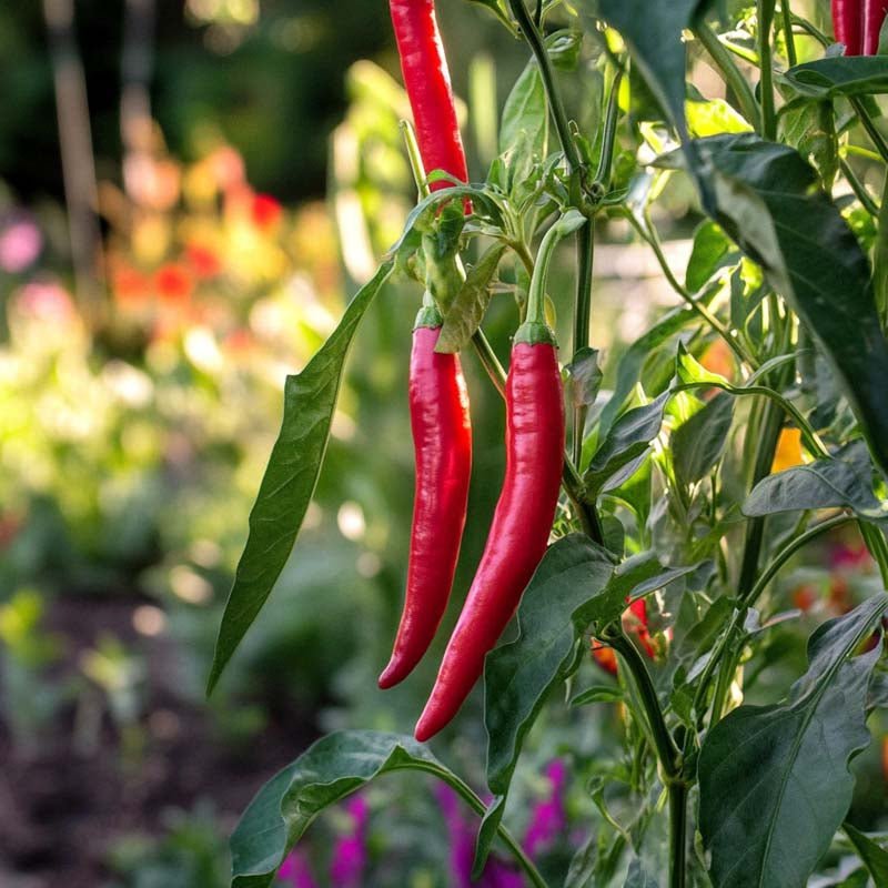 Chilifrø 'De cayenne' - 10 Økologiske Frø