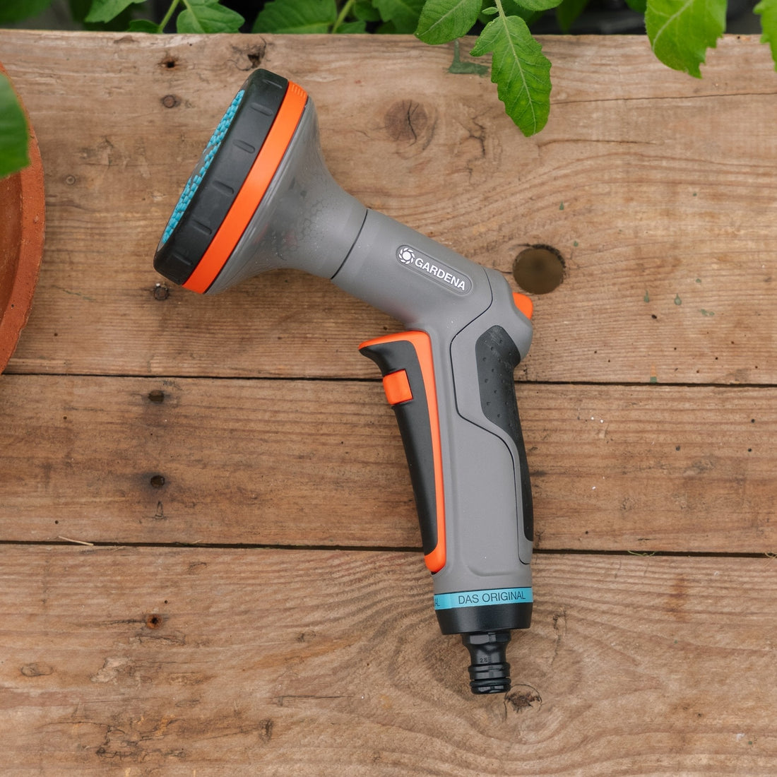 Comfort duschpistol för rabatter
