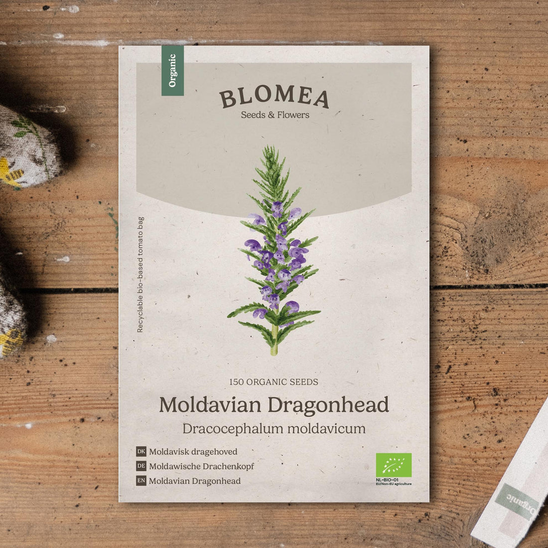 Dragehoved frø 'Moldavian Dragonhead' - 150 Økologiske Frø