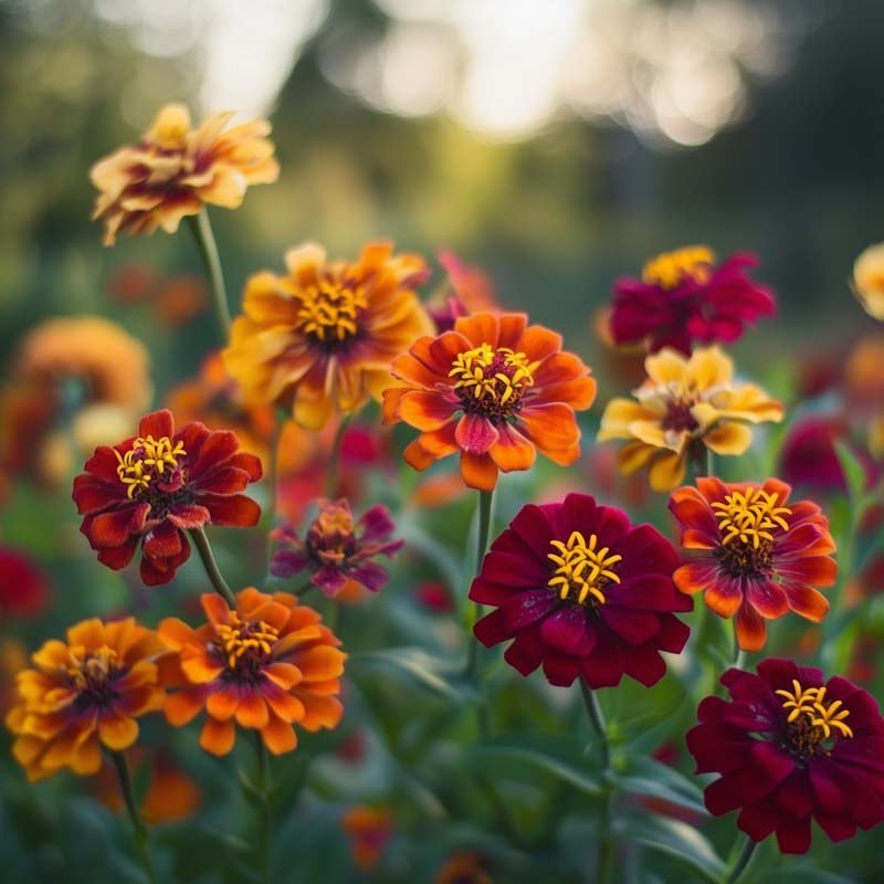 Dvärg zinnia frö frö - 50 Ekologiska Frö