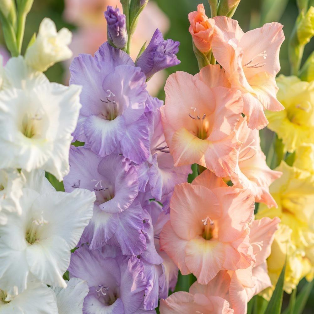 Gladiolus 'Pastel Mixed'