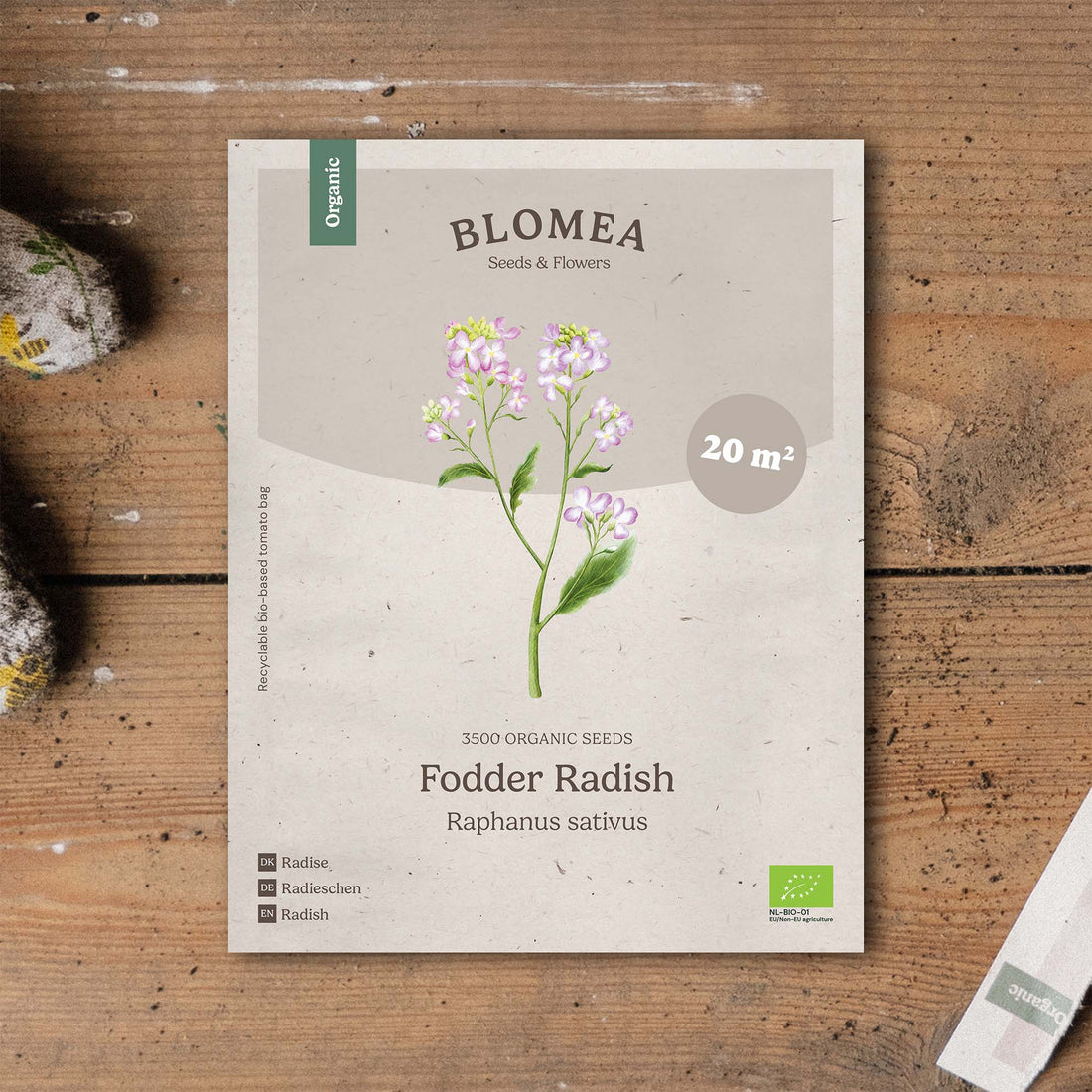 Grøngødning frø 'Fodder Radish' (20 m²)