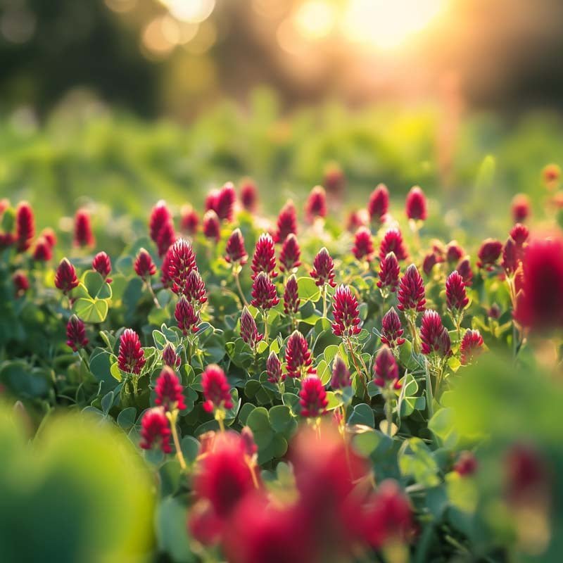 Gröngödsling frö 'Crimson Clover' (20 m²)