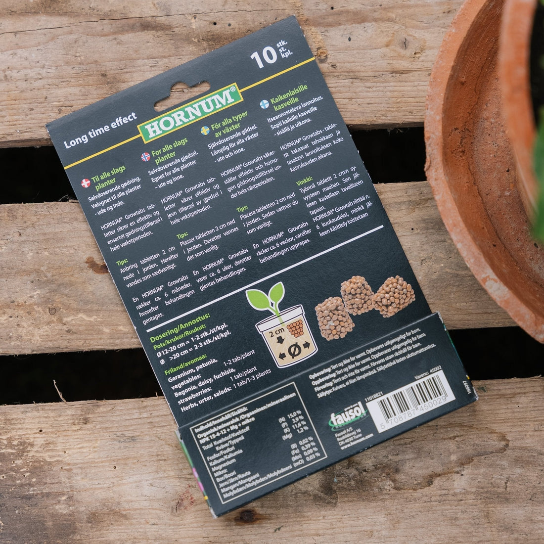 Growtabs, 15‒4‒12, 10 stk.