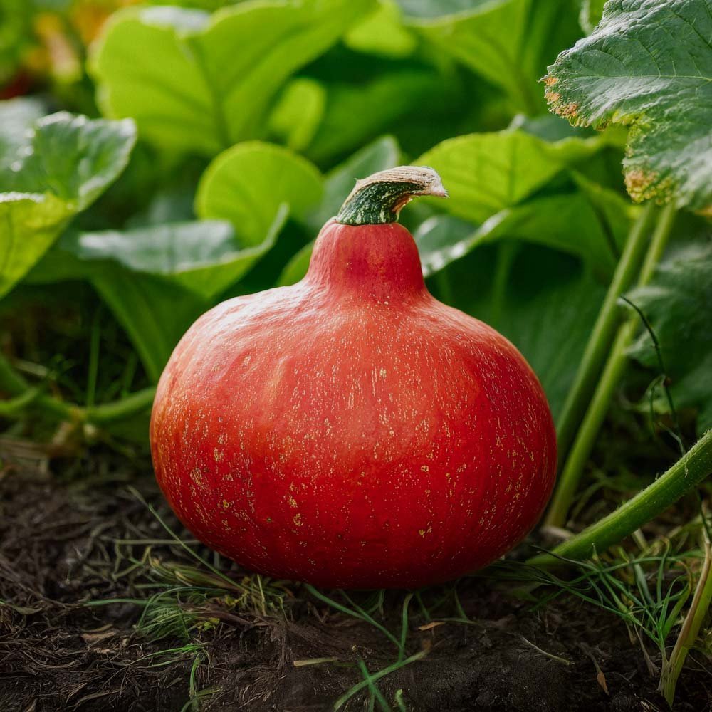 Hubbardpumpa frö 'Red Kuri' - 5 Ekologiska Frön