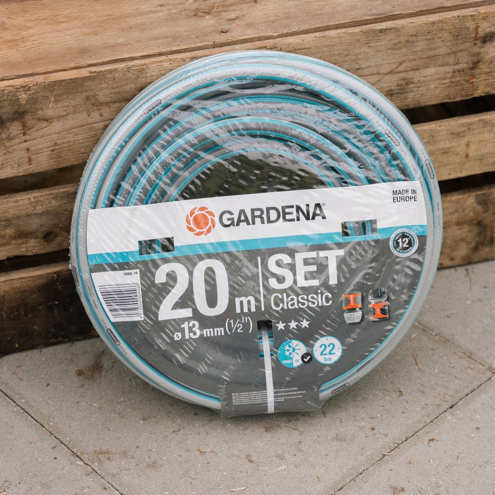Klassisk slangset 13 mm (1/2") 20 m